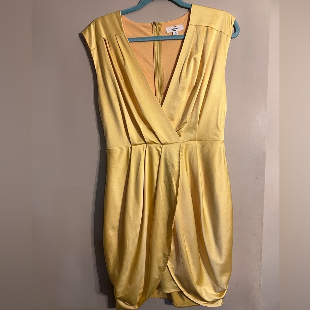 Entro Sunny Yellow Mini Dress